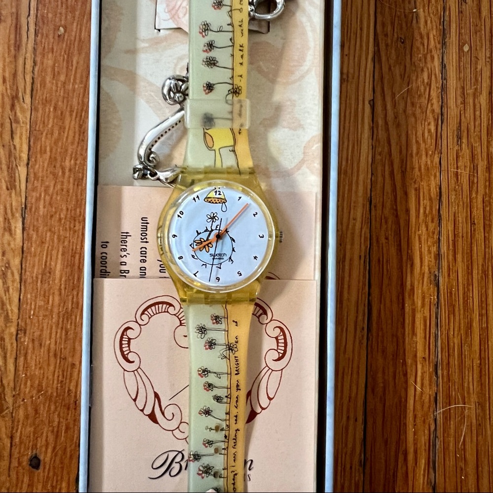 Lovely Brighton watch with flowers